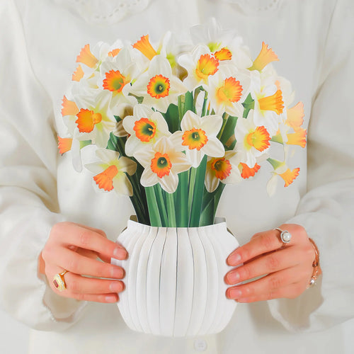 Daffodil Bloom Pop-Up Bouquet