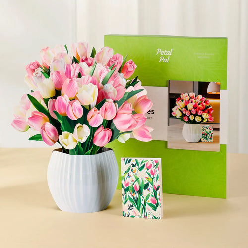 Tulip Kisses Pop-Up Bouquet