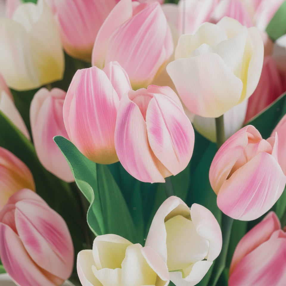 Mini tulip soen pop-up boeket